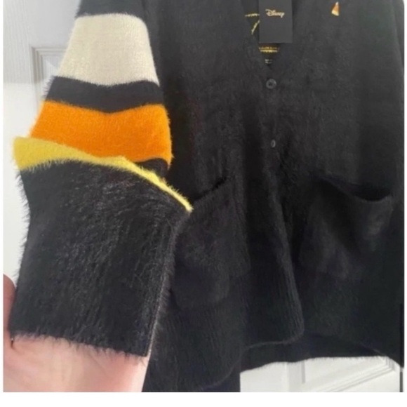 TORRID Disney Halloween Minnie Mouse Cardigan Sweater - Picture 11 of 12